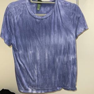 Wild Fable. Large. Blue and white tie-die